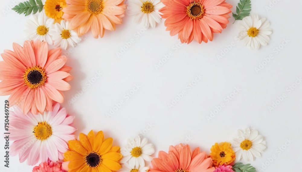 frame of flowers frame of flowers
