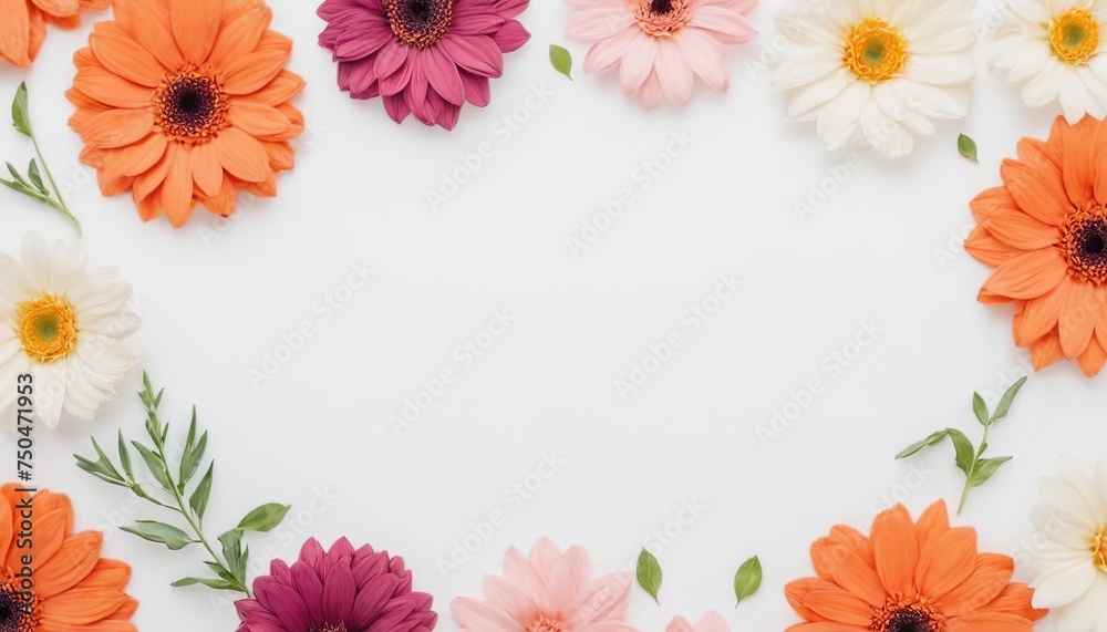 frame from flowers frame from flowers