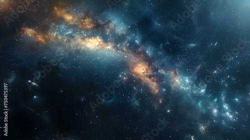 Endless k space timelapse video with mesmerizing views of the universe. Concept Astrophotography  Deep Space Exploration  Stunning Time-lapse  Galaxy Views  Hypnotic Universe