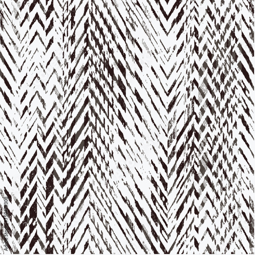 Vector seamless pattern, abstract background with hand drawn smeared random lines and trendy hipster style texture.