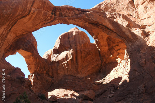 Double Arch, Arches National Park, Utah, United States