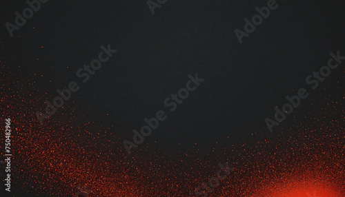 Red orange white black grainy gradient background abstract banner poster backdrop design glowing noise texture effect