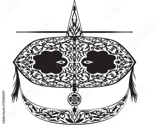 Malaysian Kite object art culture background