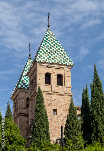 Gate Puerta de Bisagra in Toledo
