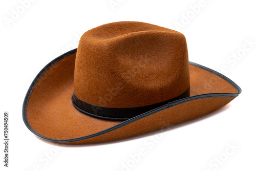 cowboy hat for kids. isolated white background