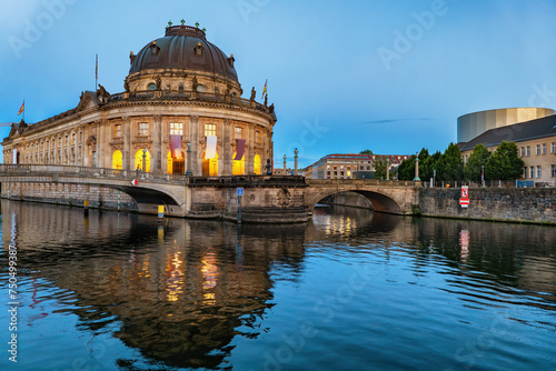 Bode Museum From River Spree In Berlin