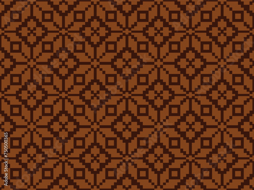 songket pattern background, traditional design pattern vectorn