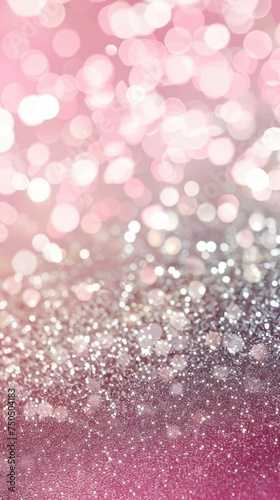 Pink glitter background 