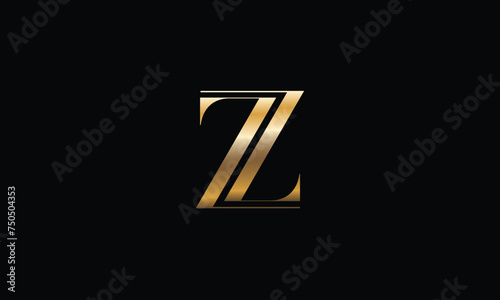 ZL, LZ, Z, L, Abstract Letters Logo Monogram,