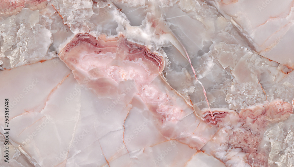 Pink-gray onyx marble, Interior exterior home decoration ceramic tile surface. texture for display your product