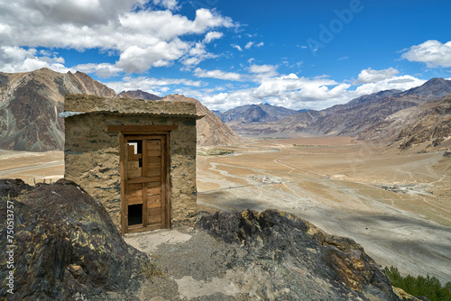 Rural toilet in the mountains of Zanskar