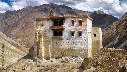 Zangla palace - еру former residence of the King of Zanskar