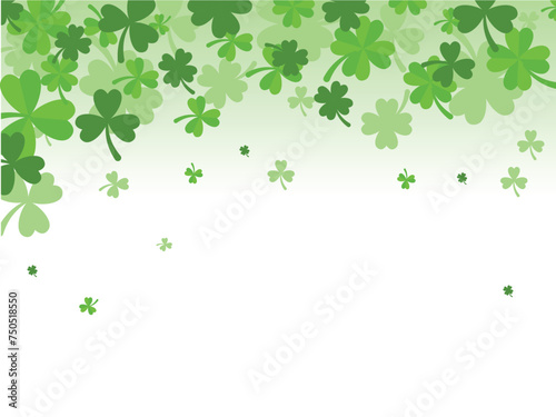 Saint Patrick's Day background vector, wallpaper, poster illustration