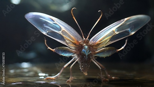 The Shimmering Phantasmal Insectoid Fish
