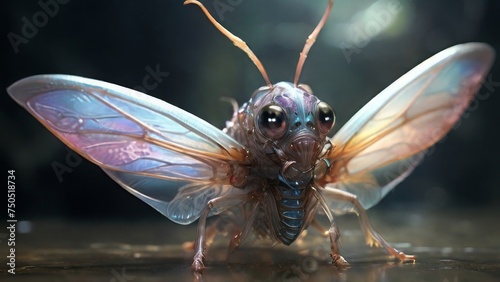 The Shimmering Cosmic Phantasmal Insectoid