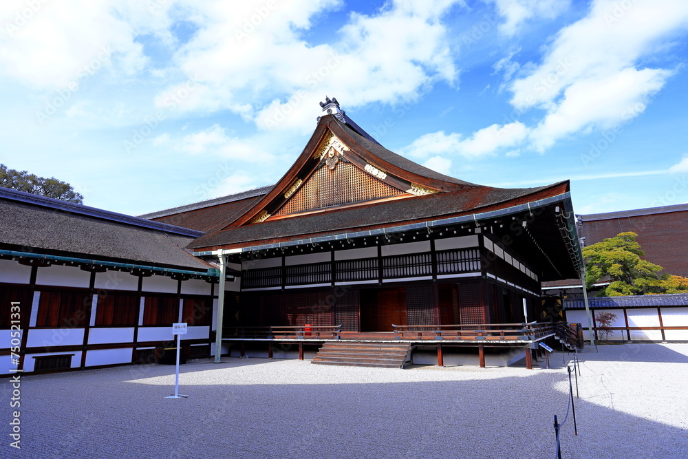 Kyoto Imperial Palace (Kyoto Gyoen National Garden) former Imperial family residence at Kyotogyoen, Kamigyo Ward, Kyoto, Japan Kyoto Imperial Palace (Kyoto Gyoen National Garden) former Imperial family residence at Kyotogyoen, Kamigyo Ward, Kyoto, Japan
