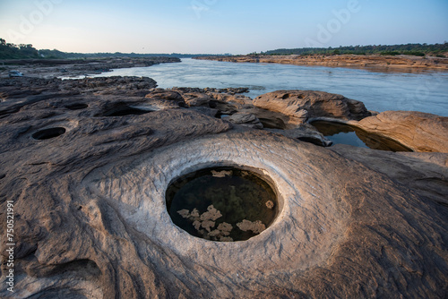 THAILAND UBON RATCHATHANI KHONG CHIAM MEKONG RIVER