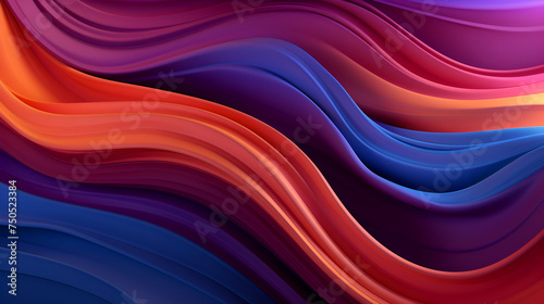 abstract background with smooth lines in purple. orange and pink colors