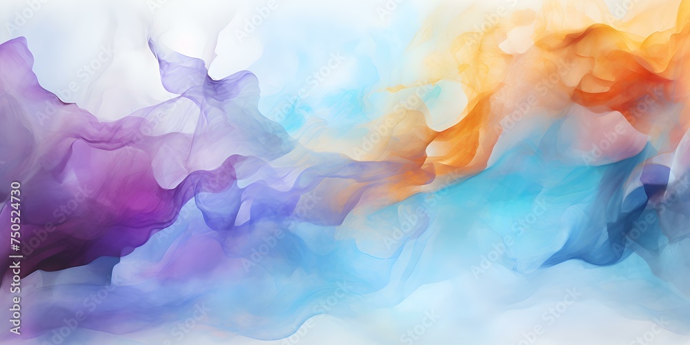 Abstract watercolor background with vibrant hues ideal for special events or awareness campaigns. Concept Abstract Art, Watercolor Background, Vibrant Colors, Special Events, Awareness Campaigns