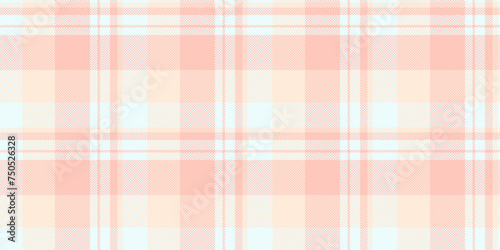 Frame check pattern background, cell tartan texture vector. Gentle plaid textile seamless fabric in light and azure colors.