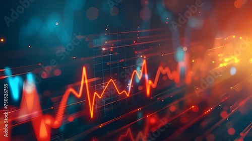 heart beat graphs wave