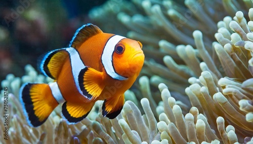 clown fish amphiprion ocellaris © Wayne