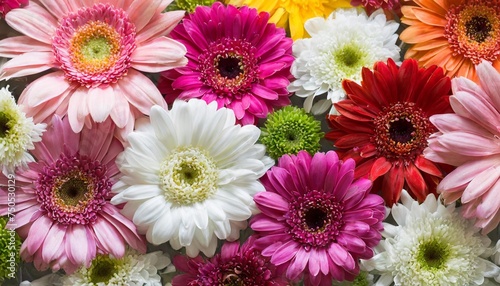 multi colored beautiful flower background