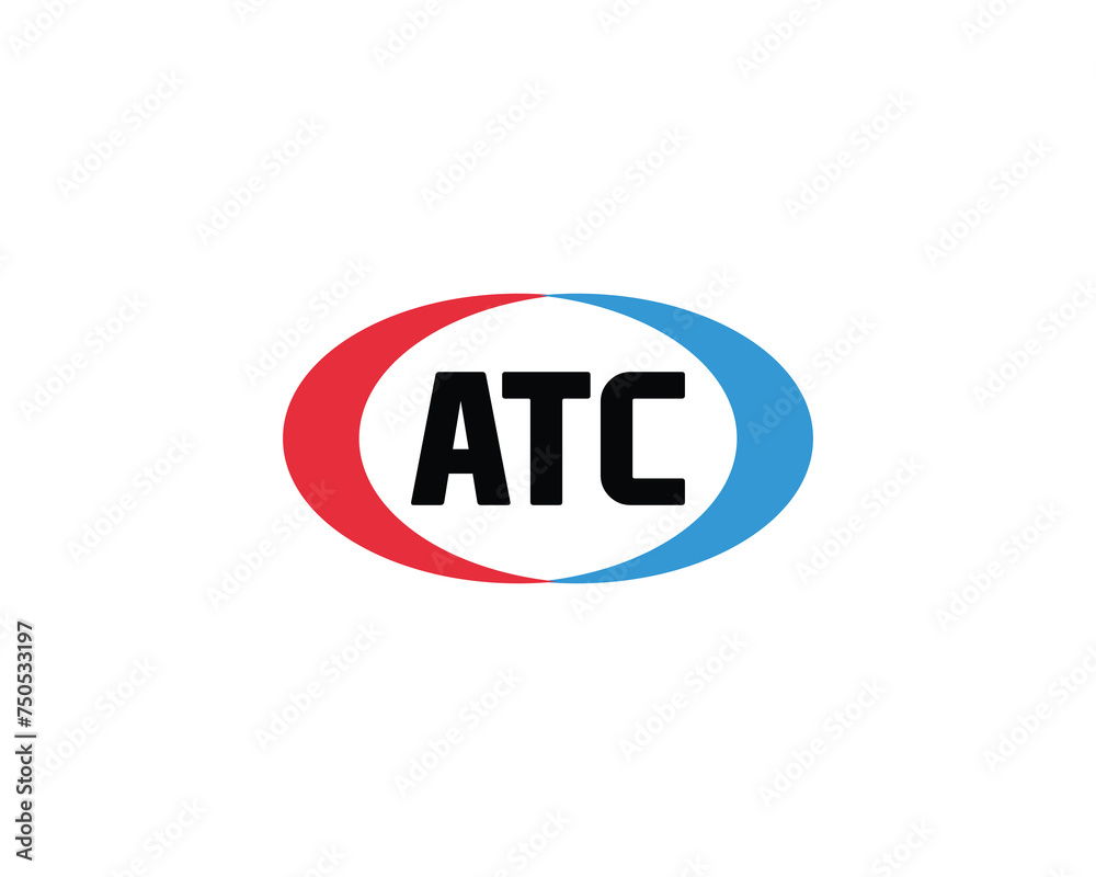 Fototapeta premium ATC logo design vector template