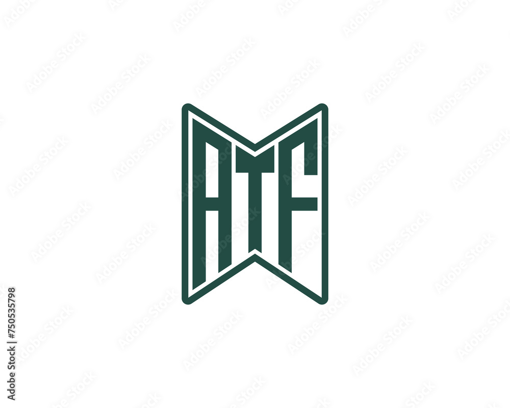 ATF logo design vector template ATF logo design vector template