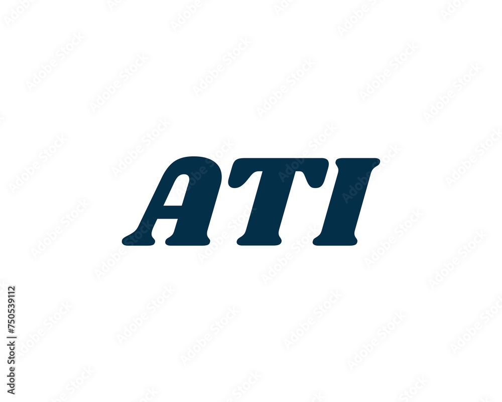 ATI logo design vector template ATI logo design vector template