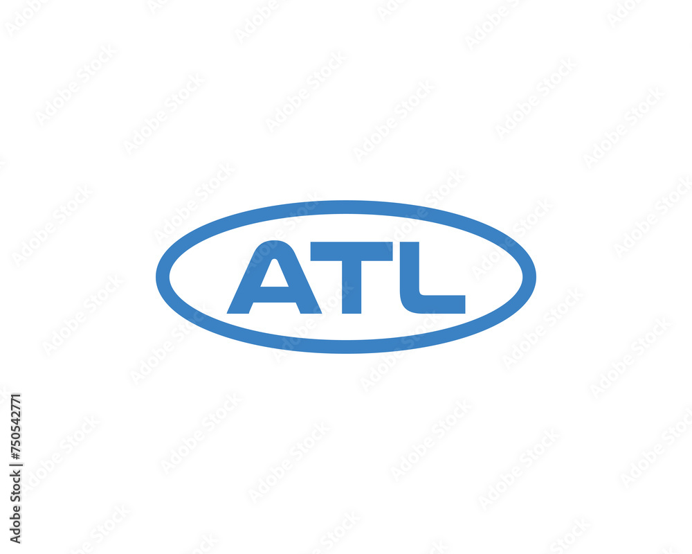 Obraz premium ATL logo design vector template