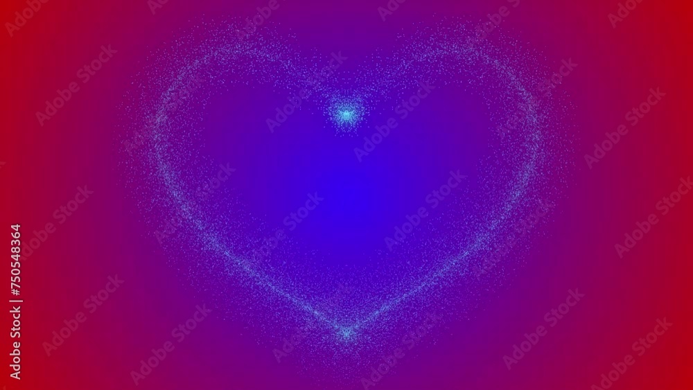 Love heart sparkle glowing firework animation shape symbol shooting and disappearing on gradient colour background red purple Love heart sparkle glowing firework animation shape symbol shooting and disappearing on gradient colour background red purple
