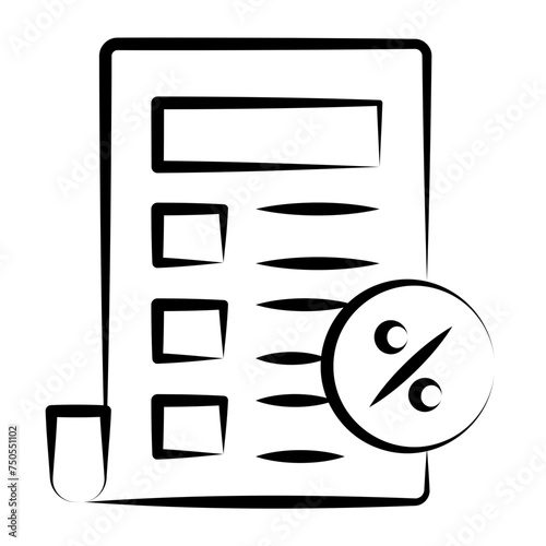 Discount List Icon	
