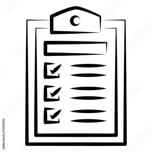 Shopping List Icon	
