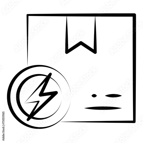 Fast delivery icon	
