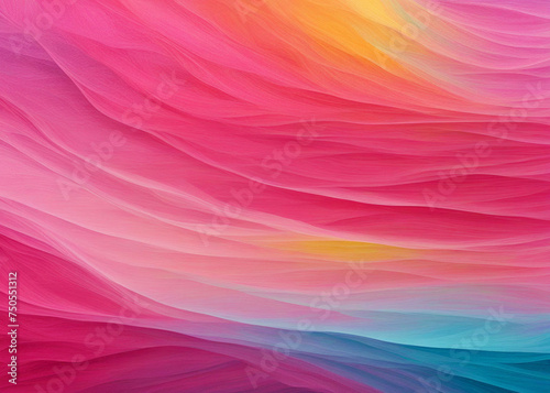 Wallpaper Mural Wave whirl rainbow pastel rough texture. Torontodigital.ca