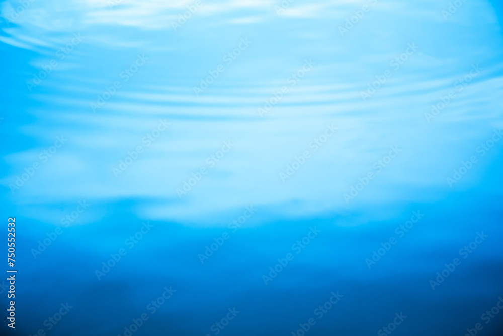 blue sea water surface background.