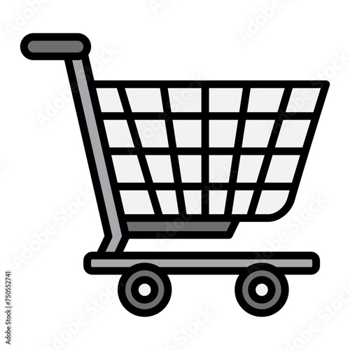 Shopping cart Sticker
