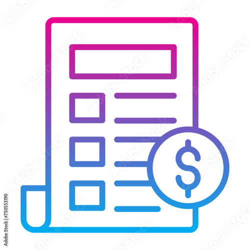 Invoice Icon 