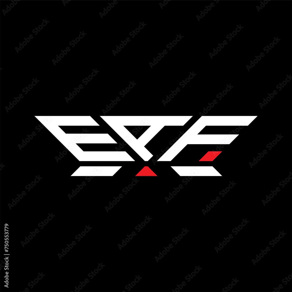 EAF letter logo vector design, EAF simple and modern logo. EAF luxurious alphabet design EAF letter logo vector design, EAF simple and modern logo. EAF luxurious alphabet design