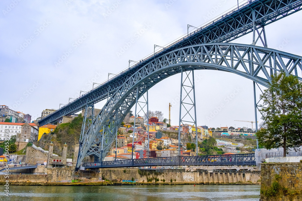 Bridge Luis I in Porto, Portugal