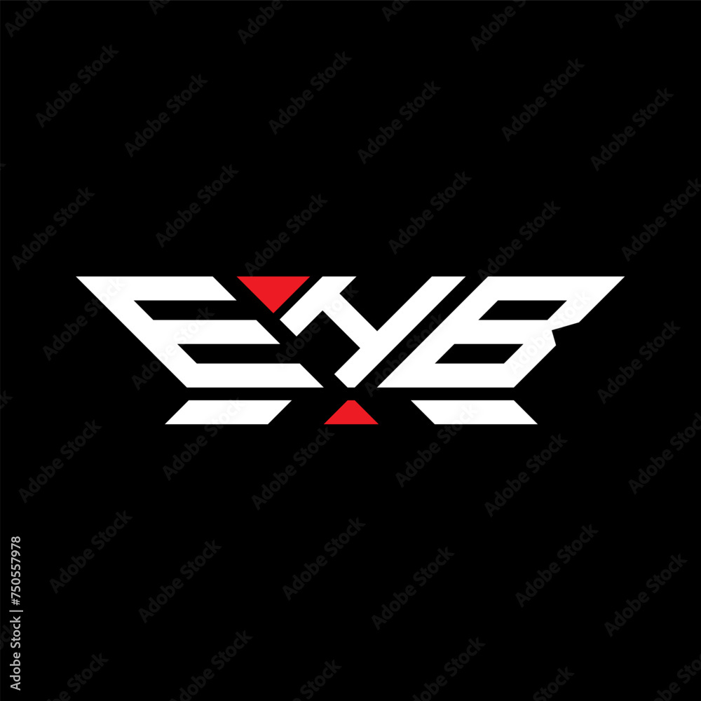 EHB letter logo vector design, EHB simple and modern logo. EHB luxurious alphabet design EHB letter logo vector design, EHB simple and modern logo. EHB luxurious alphabet design