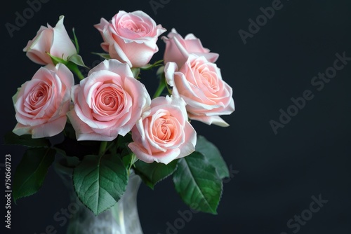 The Essence of Elegance  Roses in a Refined Arrangement