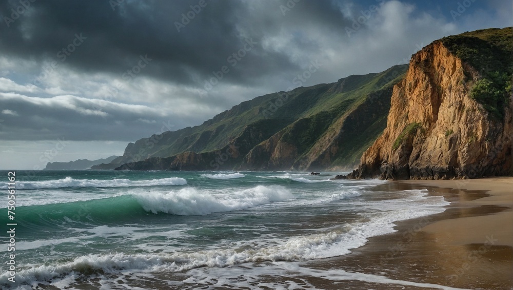 Coastal Majesty A Vivid Portrait of Nature's Splendor Coastal Majesty A Vivid Portrait of Nature's Splendor