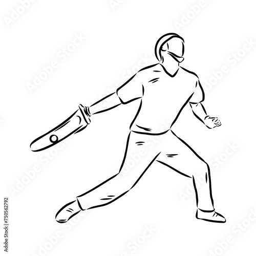 basque pelota vector line icon. playing basque pelota. sport pictogram illustration.