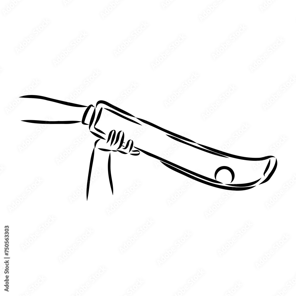 Obraz premium basque pelota vector line icon. playing basque pelota. sport pictogram illustration.