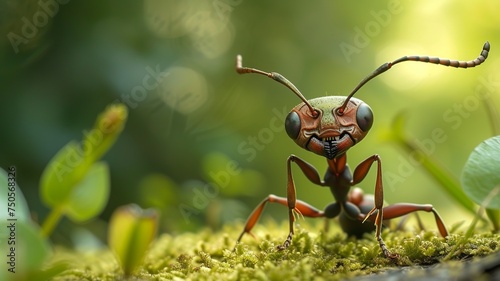 AI generated image of a cute ant © Sndor