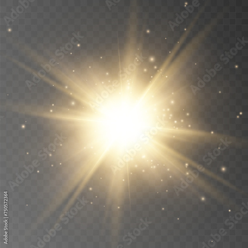 golden dust light png. Bokeh light lights effect background.  glowing dust background  glowing light bokeh confetti and sparkle overlay texture for your design.star