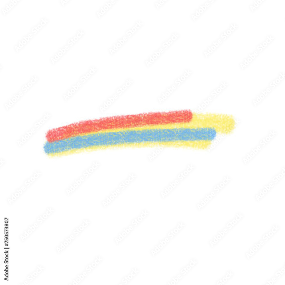 Colorful Crayon Scribbles Colorful Crayon Scribbles