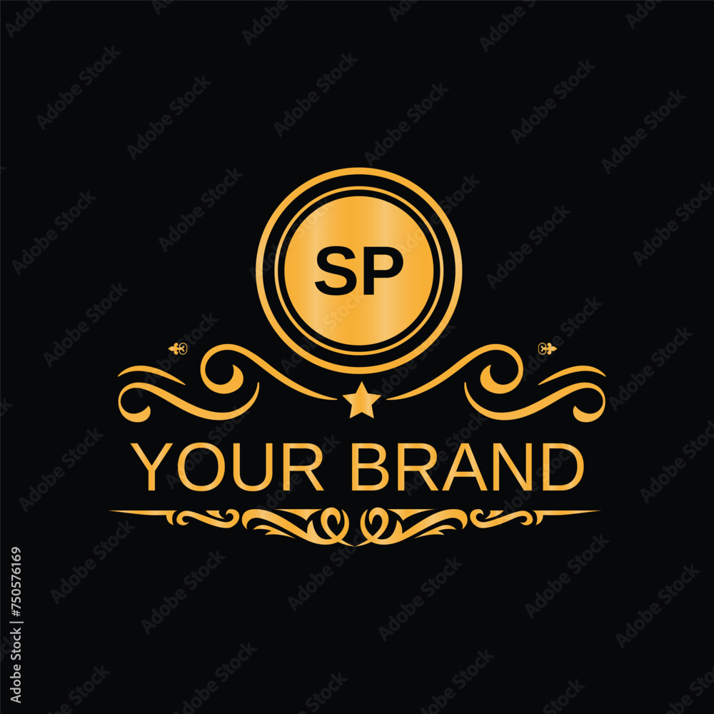 Creative logo design with abstract shape Creative logo design with abstract shape